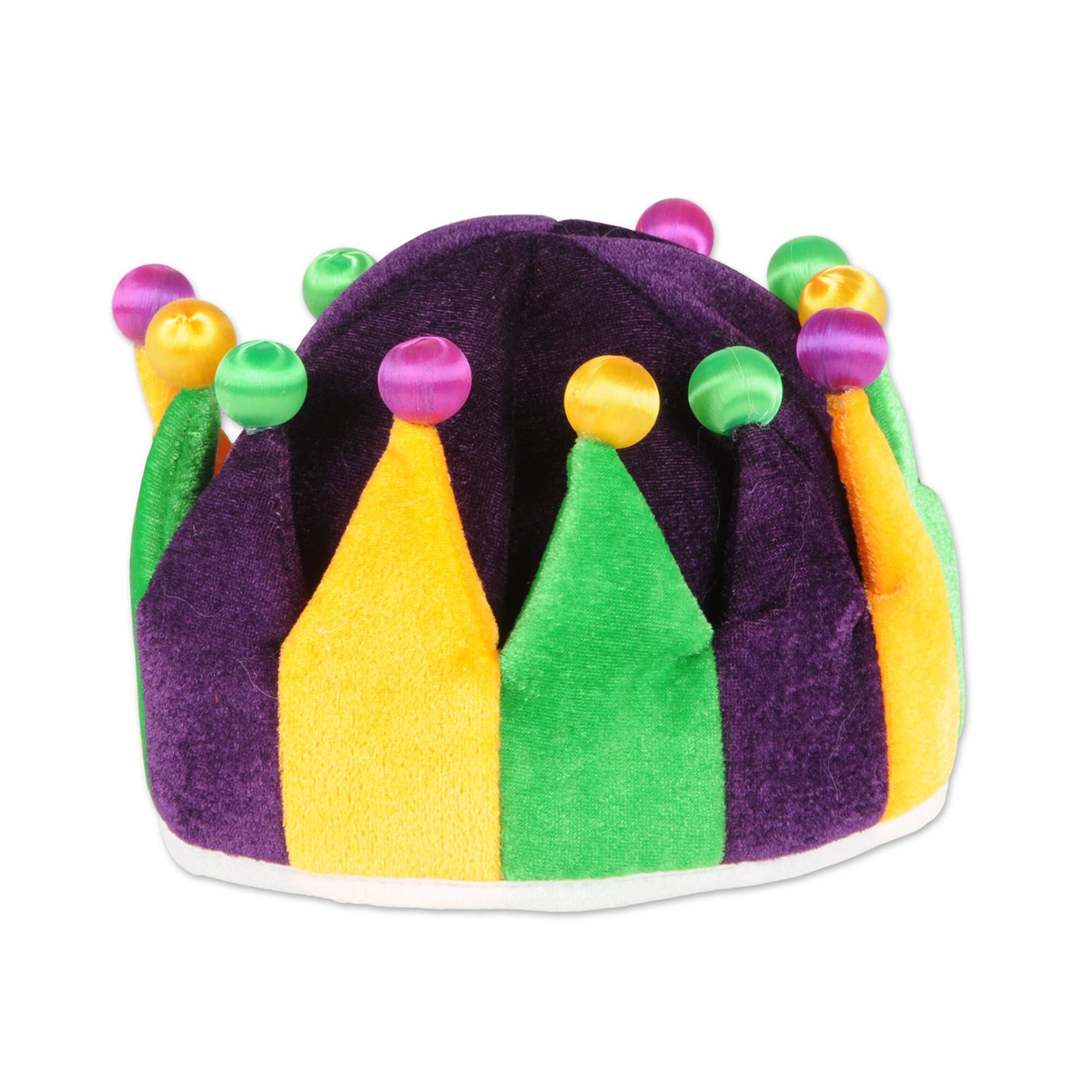 Beistle Plush Jester Crown